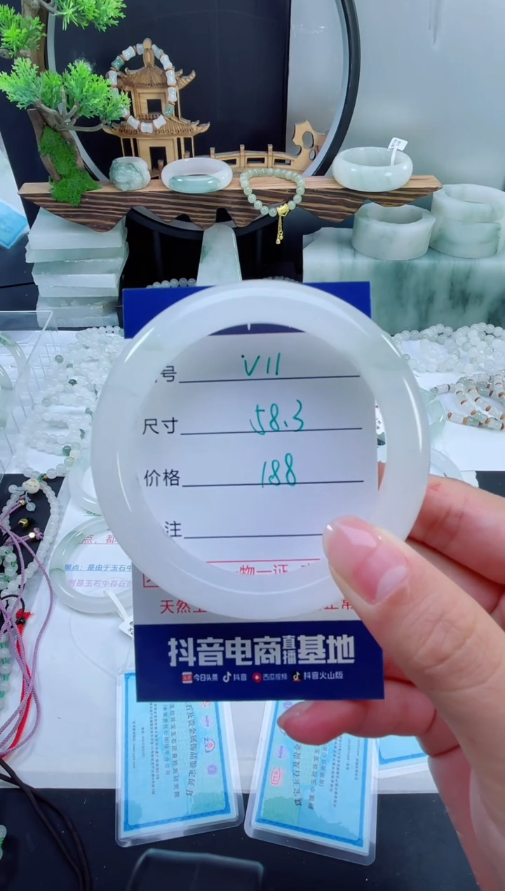未镶嵌首饰石英质玉（天山翠）11
