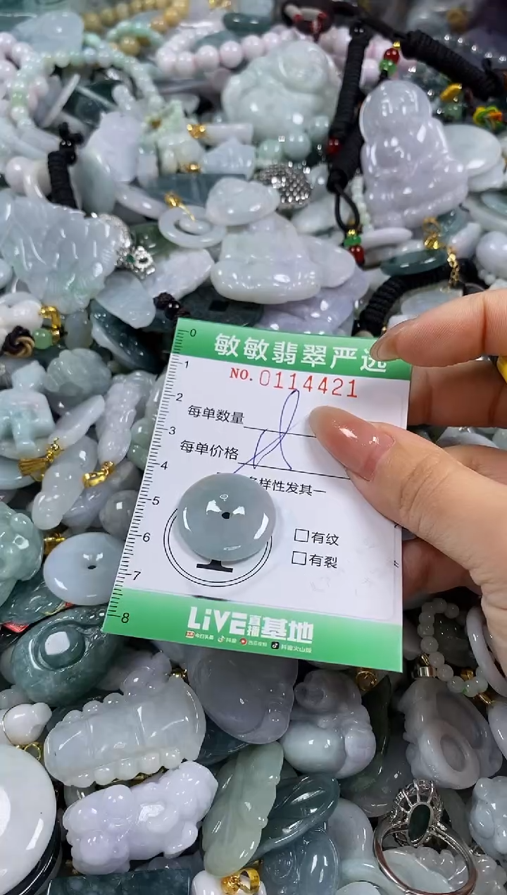 【闪购商品】翡翠颈饰未镶嵌闪购0114421