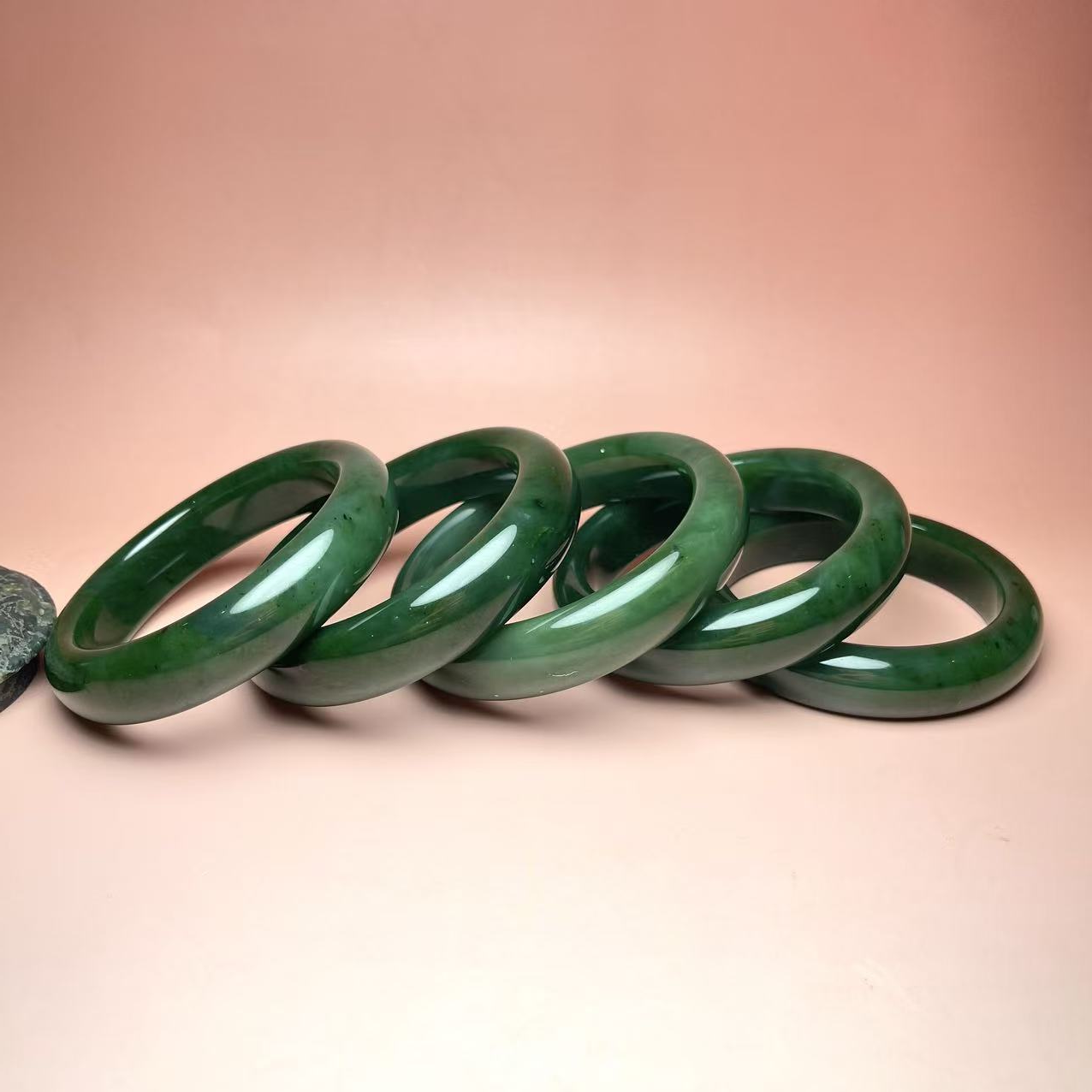 和田碧玉手镯多样性发货拍一发一