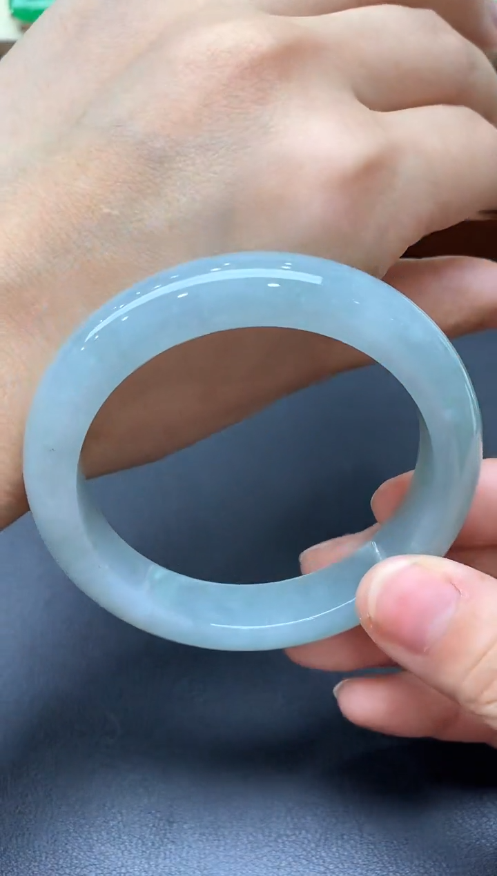 未镶嵌手镯翡翠543-中国好珍宝