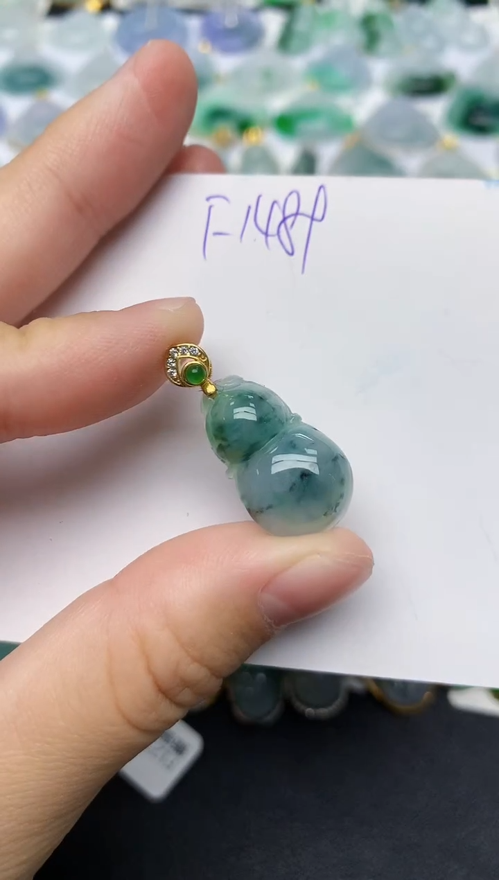 颈饰未镶嵌翡翠天然缅甸A货翡翠百元以上9元证书费自理