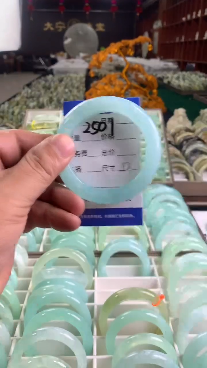未镶嵌蛇纹石玉手镯2501