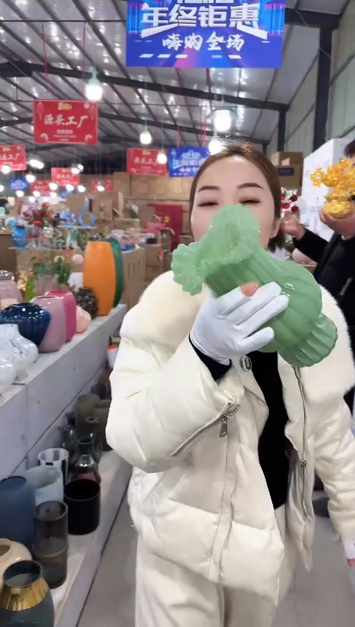 【闪购商品】无铅玻璃悠悠F-花器-12早