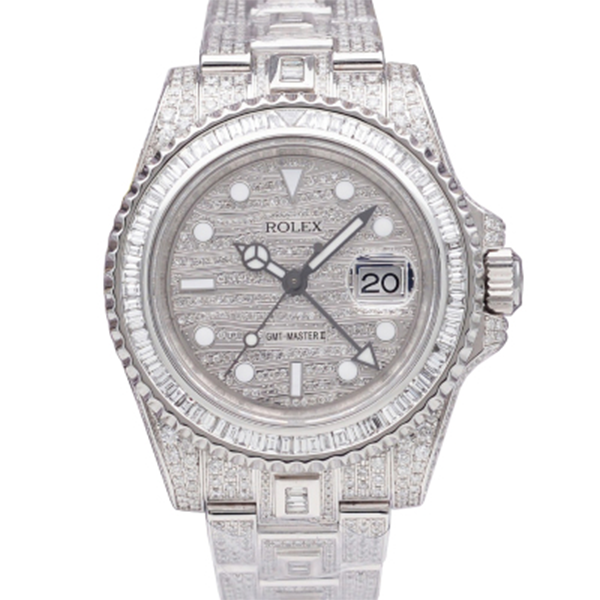 99新 Rolex/劳力士 老佛爷/劳力士116710后盘后钻/自动机械/单表