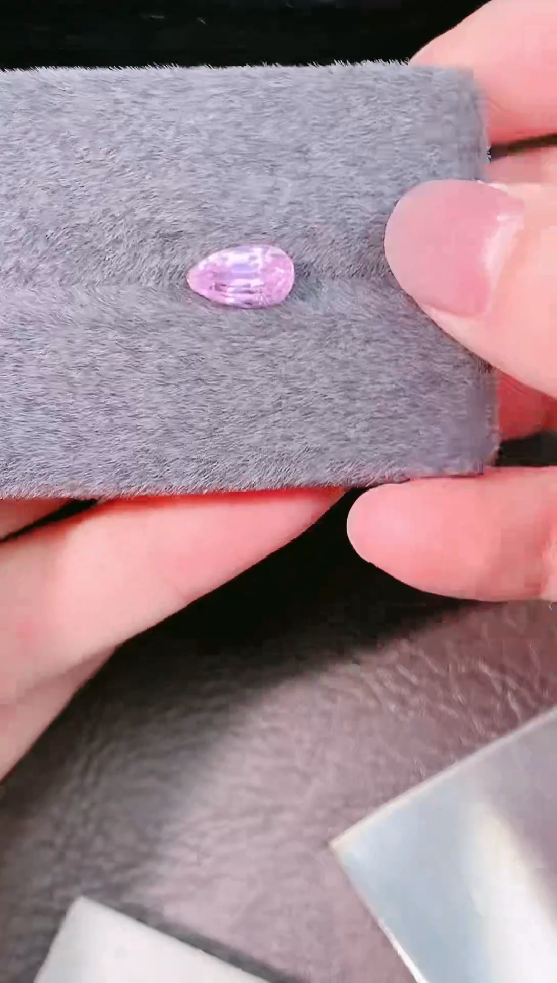 未镶嵌锂辉石裸石水滴3ct
