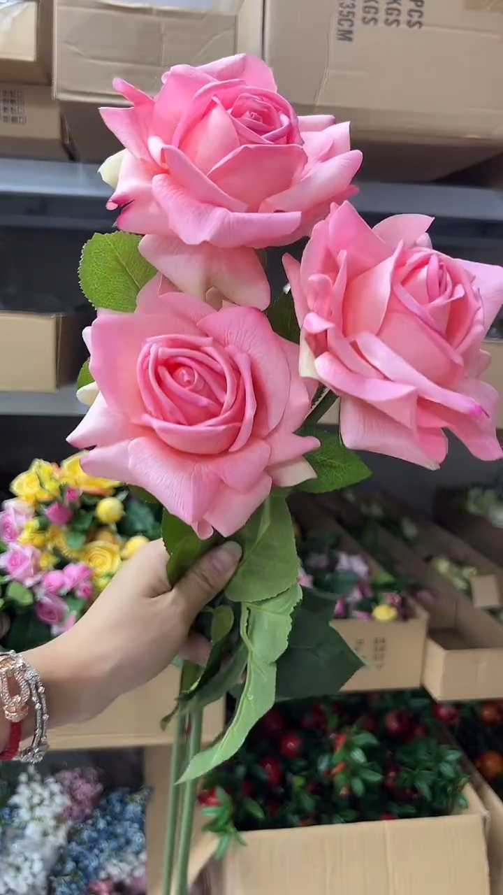 3枝深粉手感保湿水晶