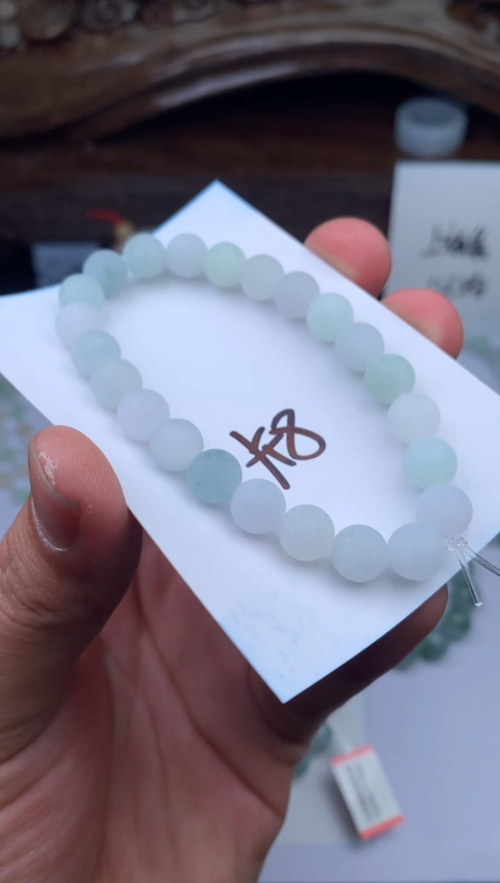 【闪购商品】定制翡翠未镶嵌手串