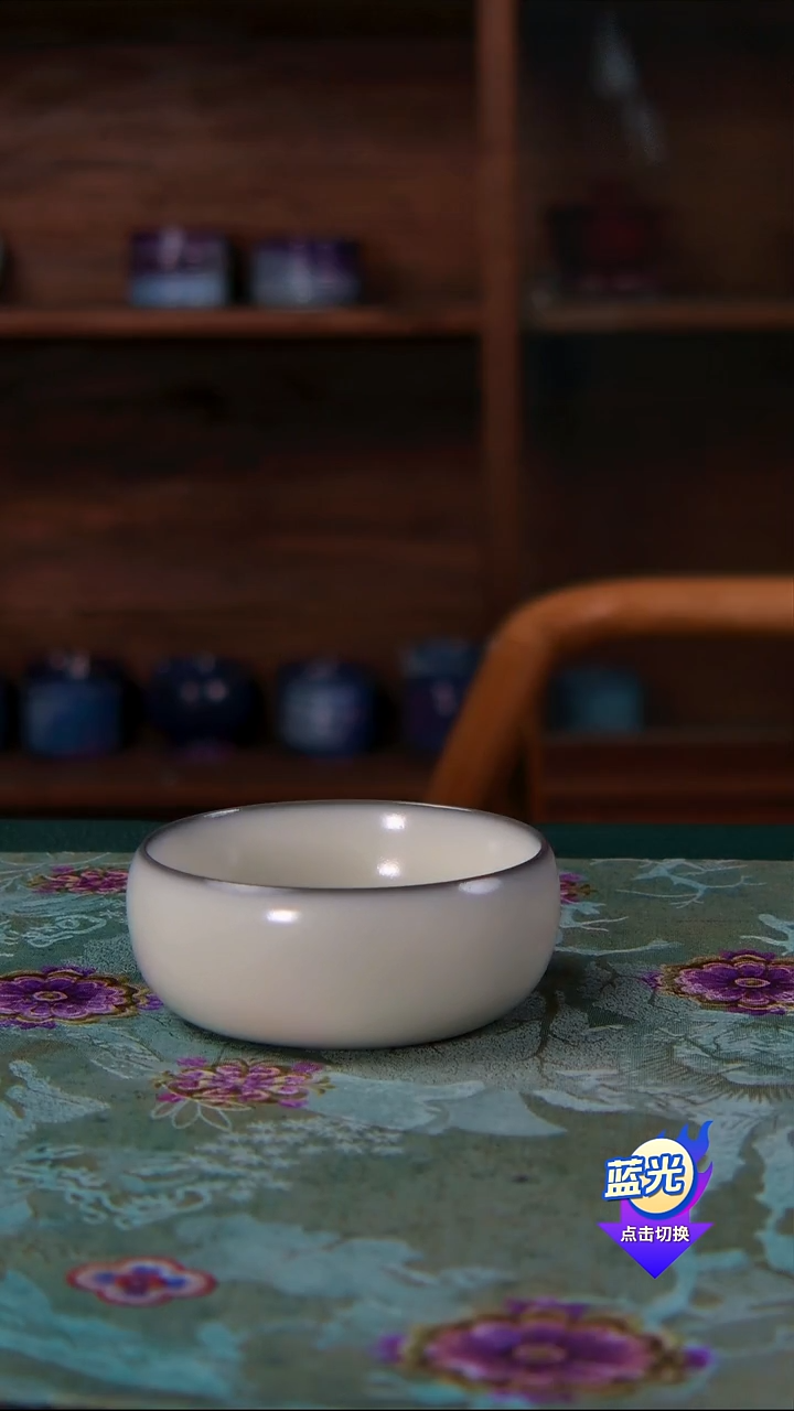彧*高端茶器-（官瓷）孤品级-付向阳官瓷茶盏-珍藏版