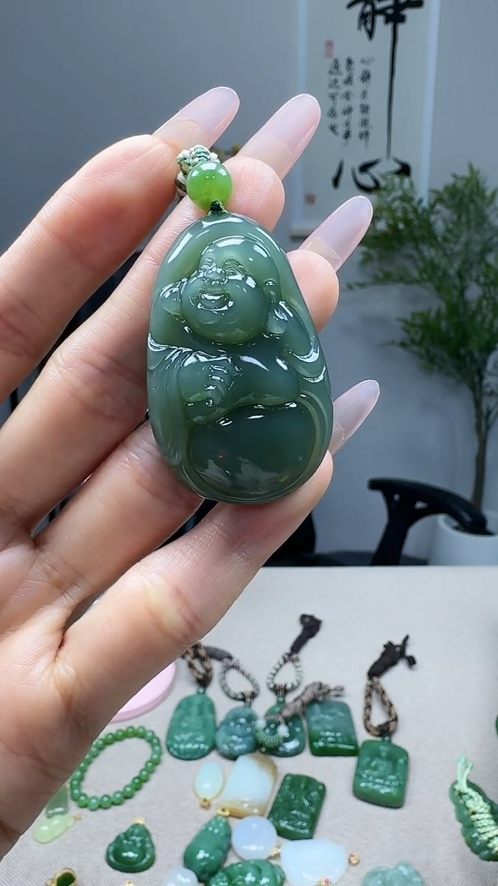 未镶嵌和田玉挂件1