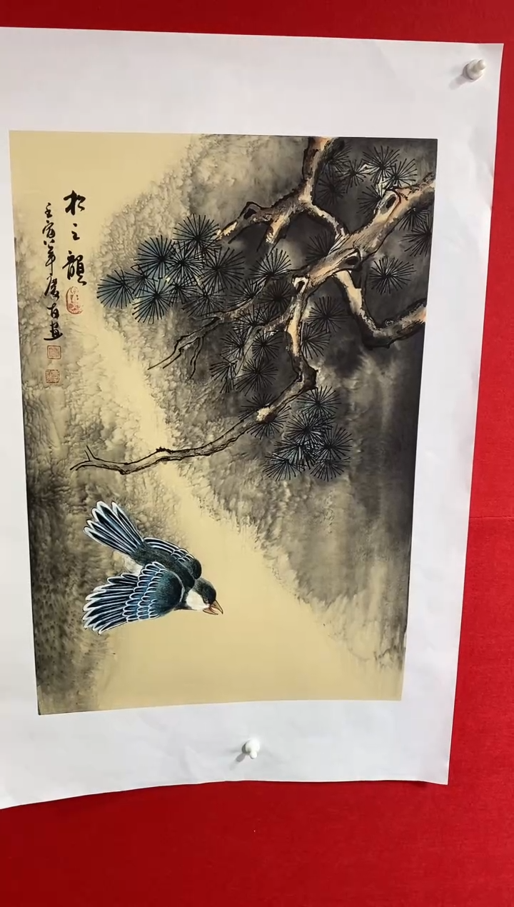 【闪购商品】国画lqy385洋李庆友作品