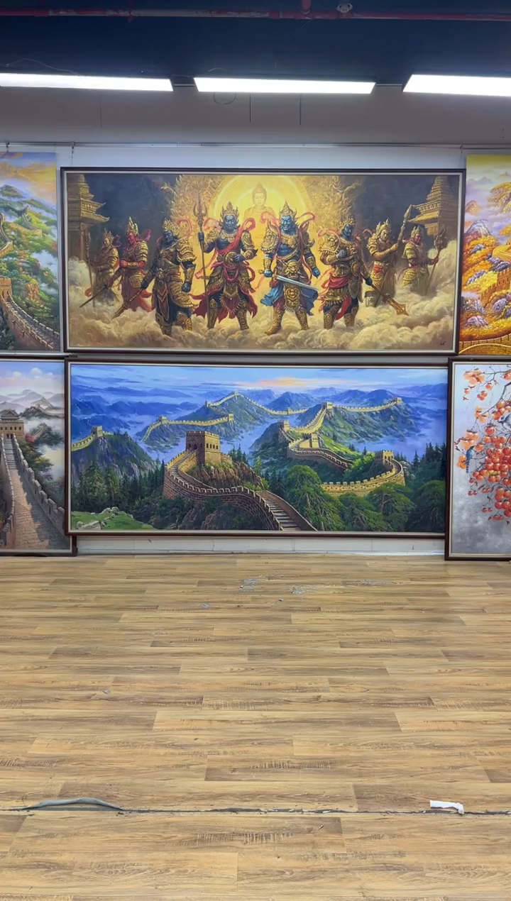 油画通****沙八大办公室客厅走廊家居挂画客厅挂画油画版画