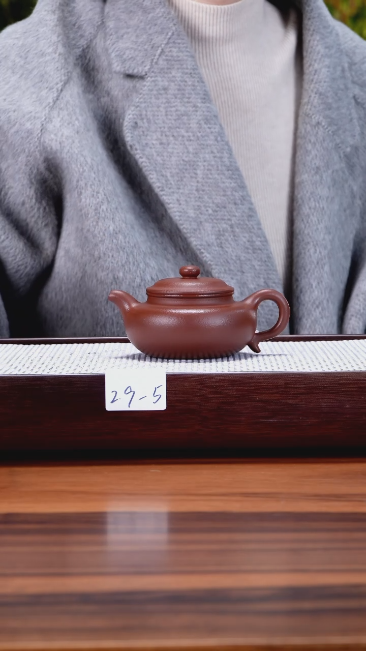 【闪购商品】紫砂茶壶2.9-5 紫泥 仿古200