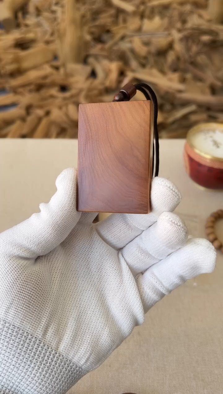 檀香木无事牌正区老山檀 太上皇 高品4/6/1.2 沉水无事牌 微瑕