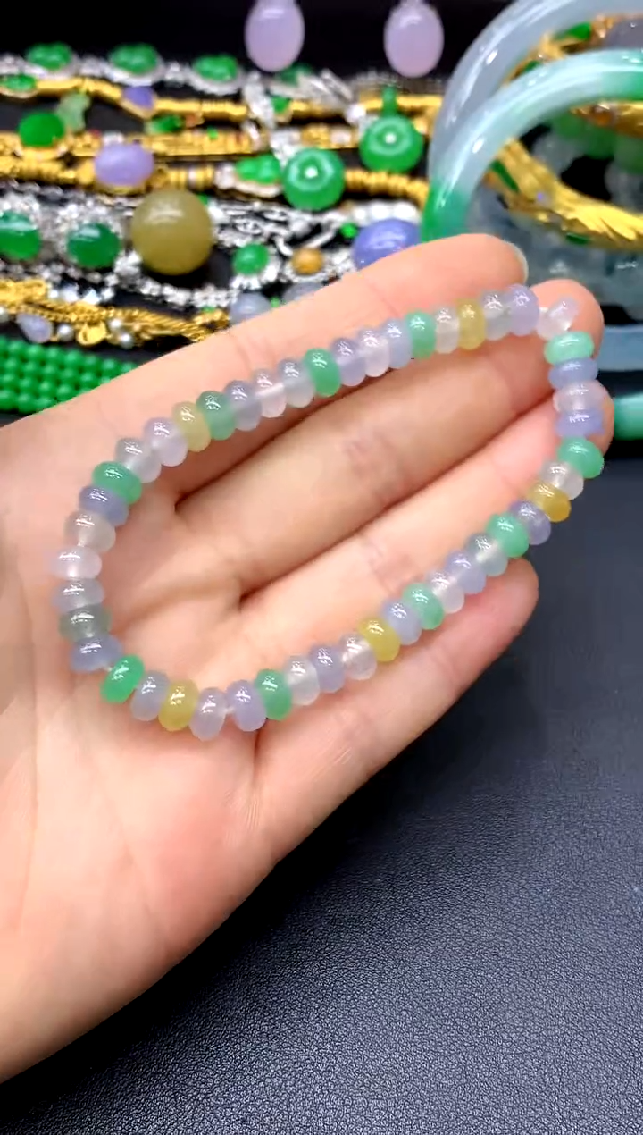 未镶嵌手链翡翠274-中国好珍宝