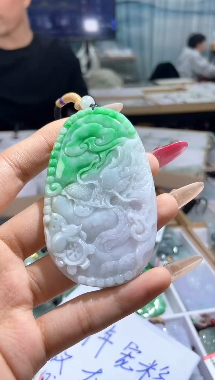 【闪购商品】翡翠颈饰未镶嵌天然缅甸翡翠A货未镶嵌