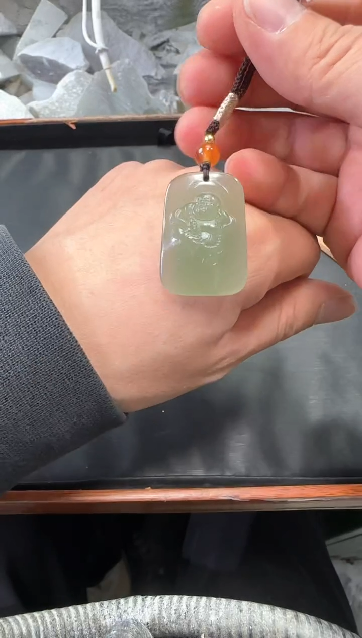 【闪购商品】和田玉颈饰未镶嵌佛公