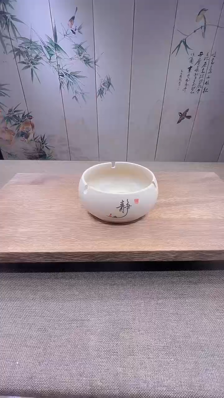 @微光茶器粗瓷烟灰缸F246