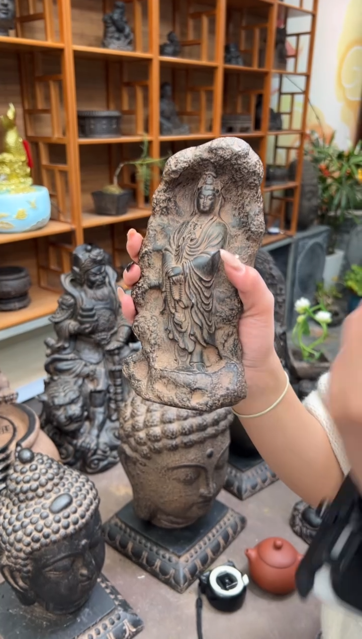 陶土【火山泥】普慈观音