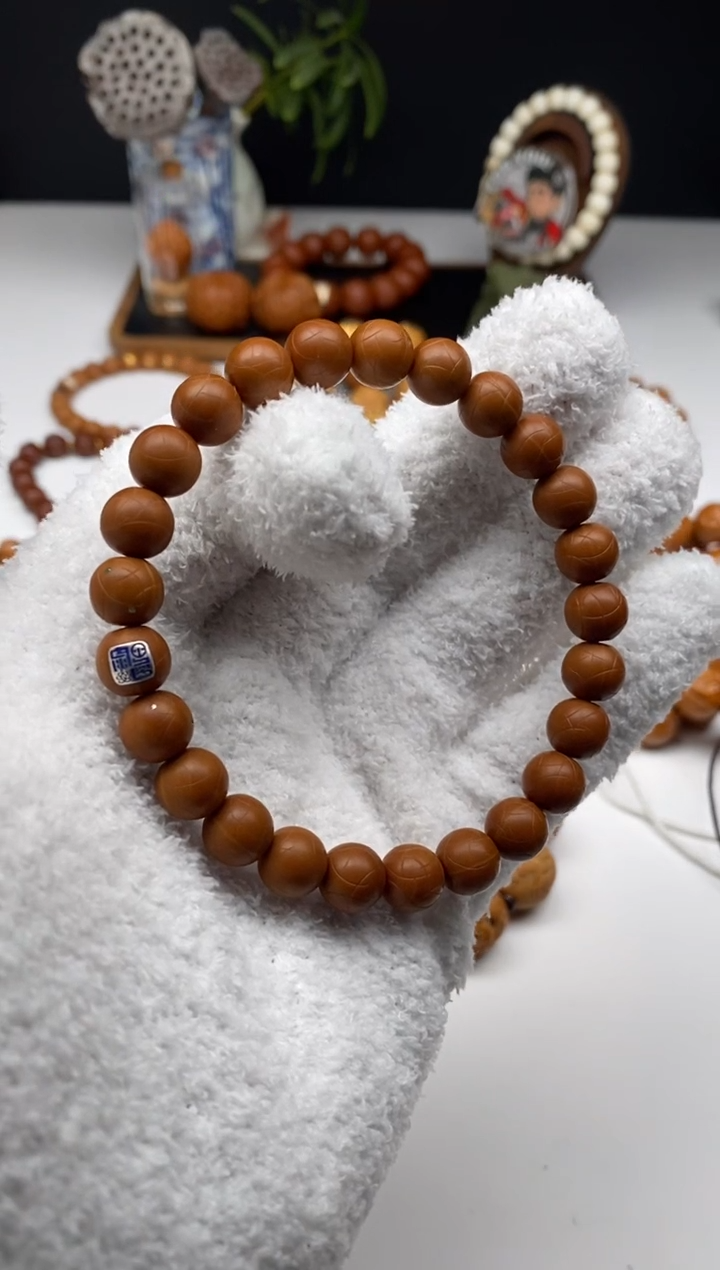 吊坠猴头核桃老*雨墨臻至  五彩世界  199