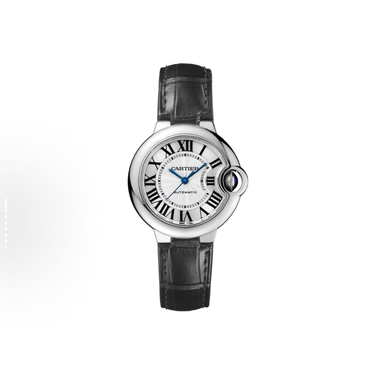 99新 Cartier/卡地亚 蓝气球系列/白盘/自动机械/33MM/公价40500