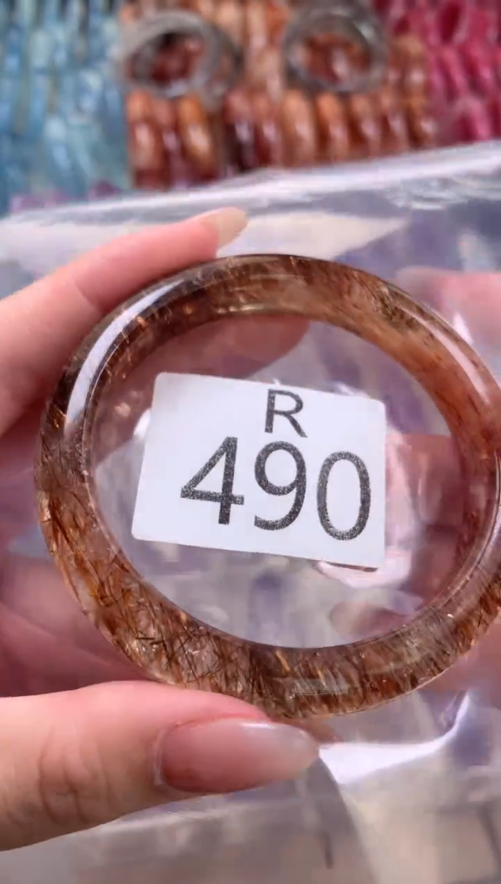水晶珠宝半成品未镶嵌用****1水晶手镯490-58+