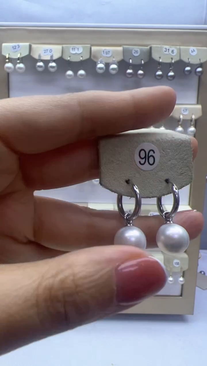 【闪购商品】淡水珍珠耳饰未镶嵌96