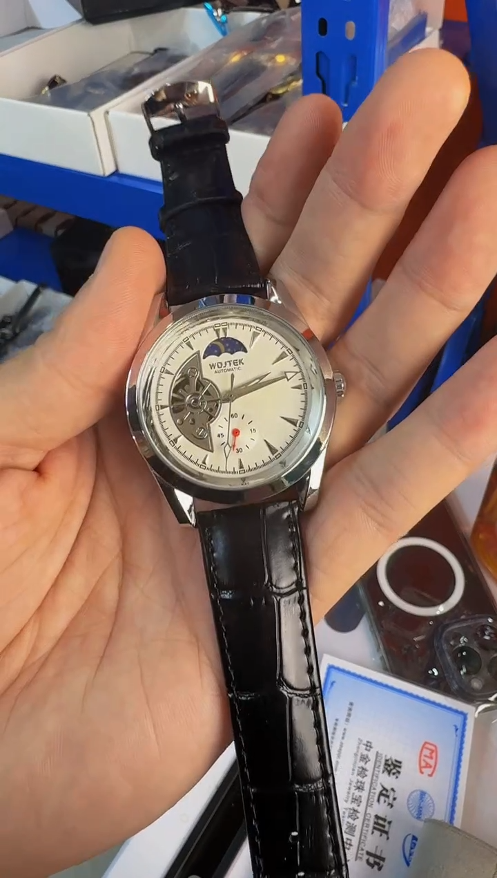 金属全自动机械手表7