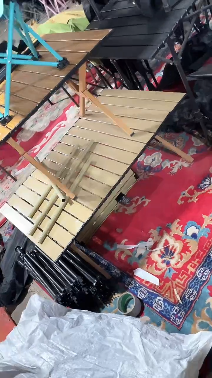 铁微瑕 120*60*43 交叉腿 颜色随机