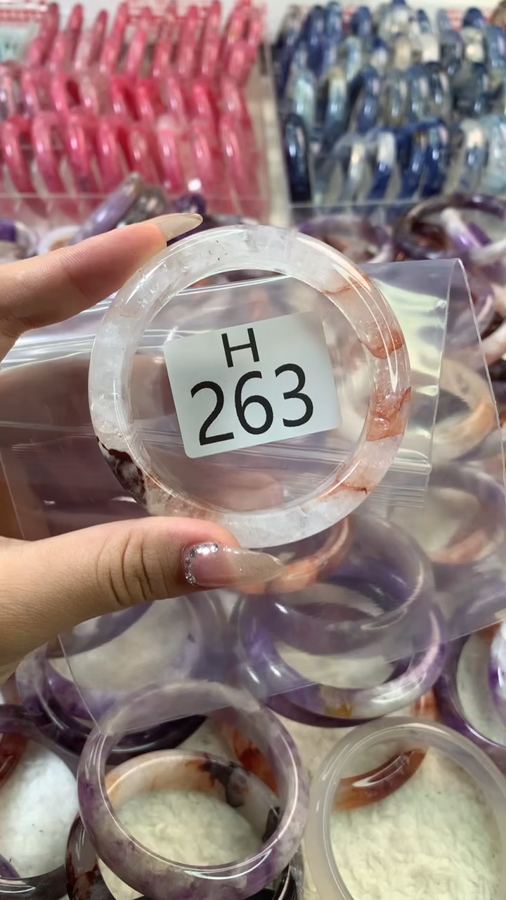 水晶手镯H未镶嵌水晶263-58