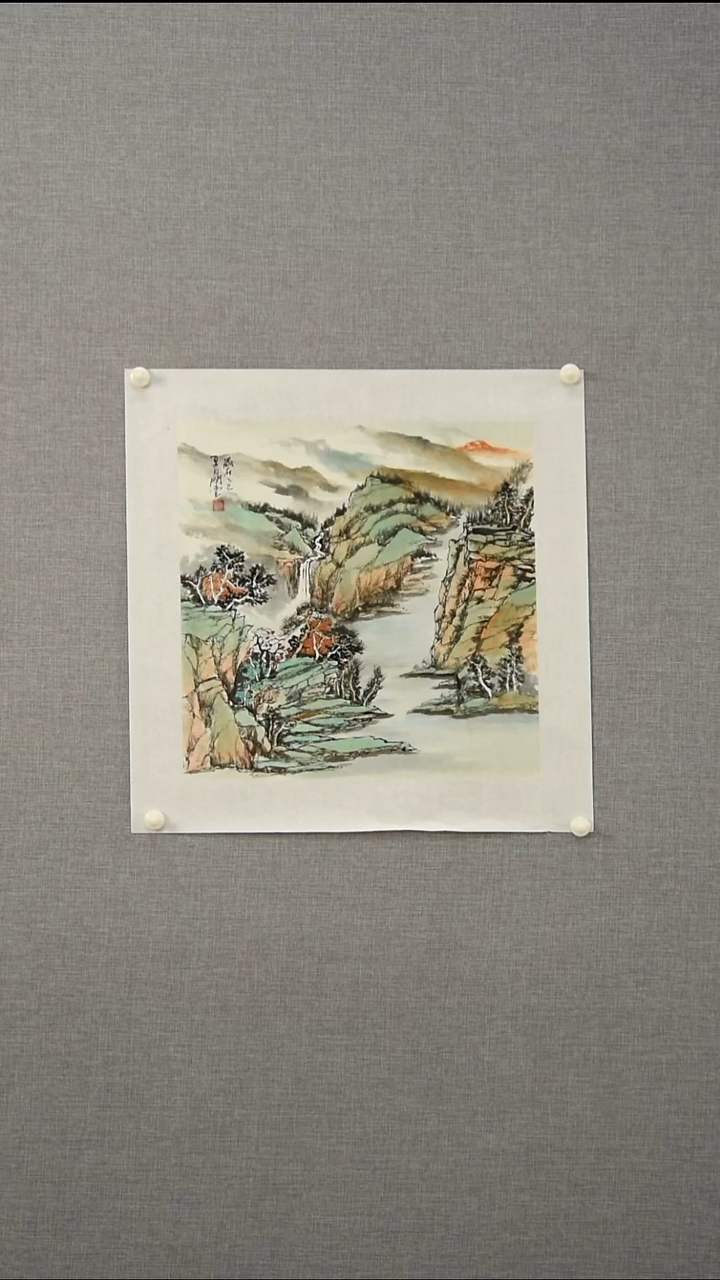 国画孟老师-山水-一平尺-12