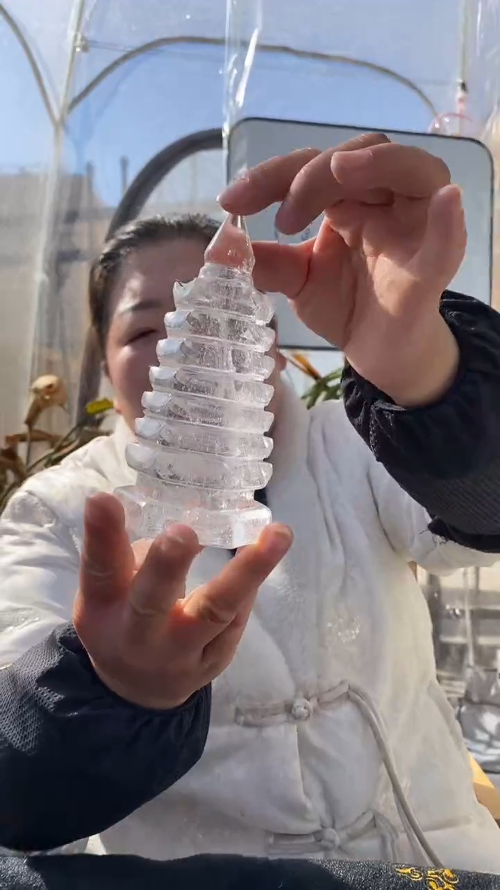 【闪购商品】水晶文昌塔未镶嵌白水晶文昌塔D758