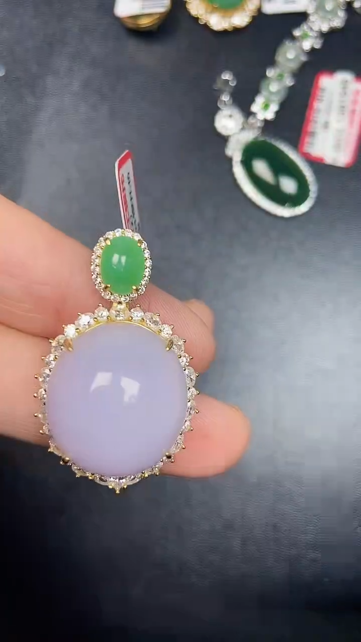 银S925镶嵌戒指翡翠4900