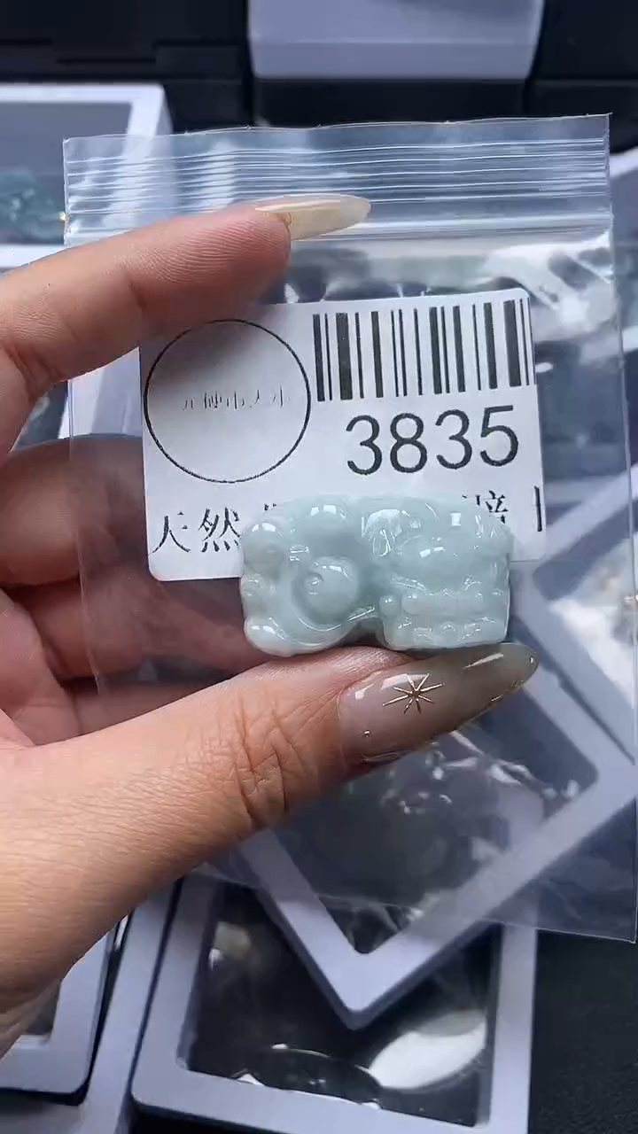 颈饰未镶嵌翡翠3835