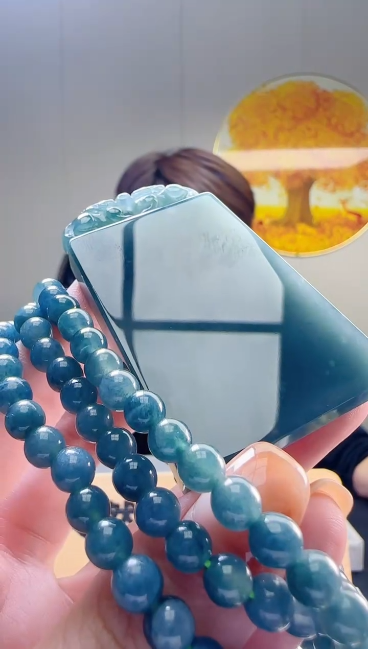 颈饰未镶嵌翡翠多样性随机发其一