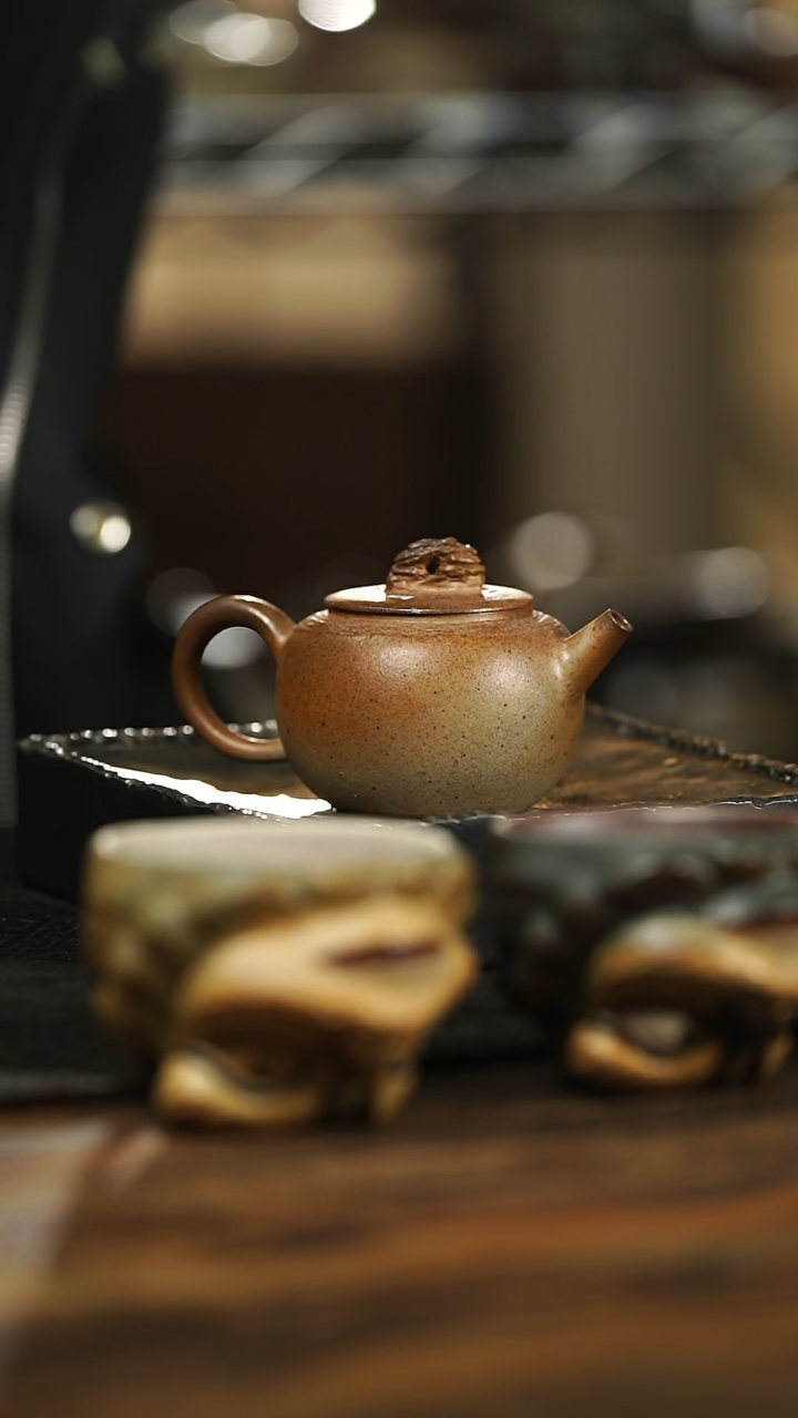 【闪购商品】紫砂茶杯48号紫砂柴烧