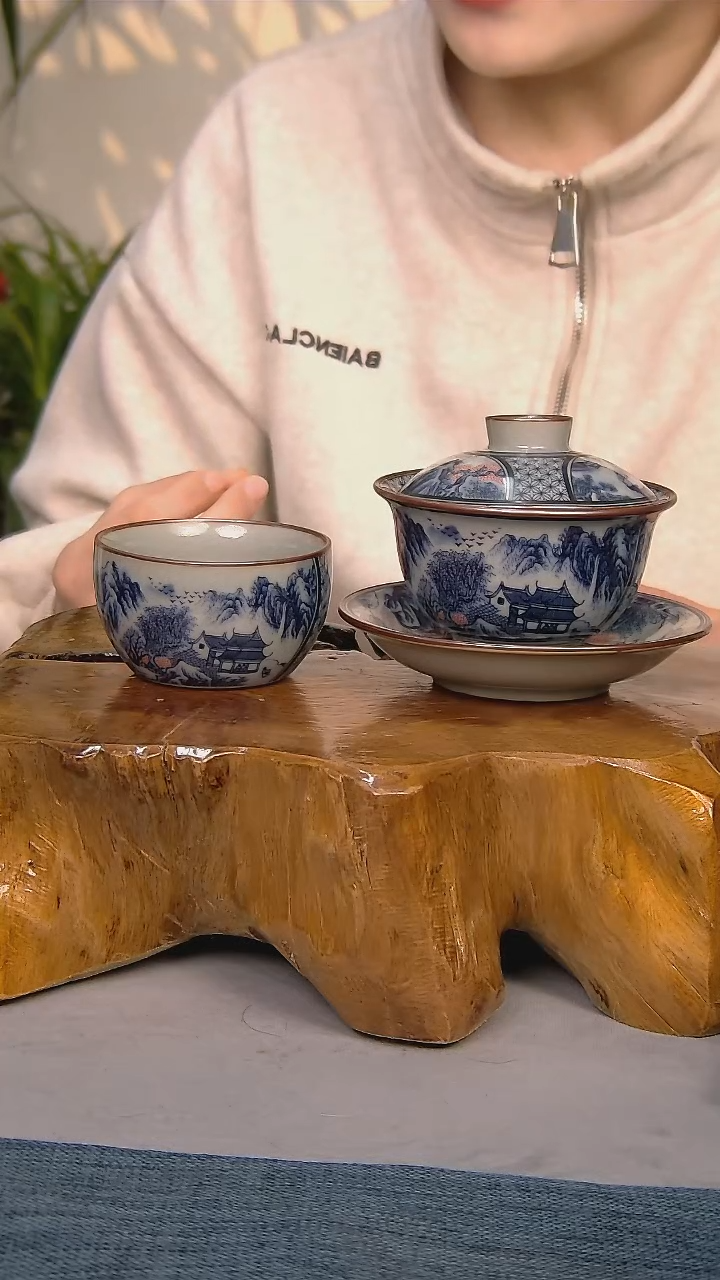 【闪购商品】简装家用款2件套 陶瓷家用茶具系列