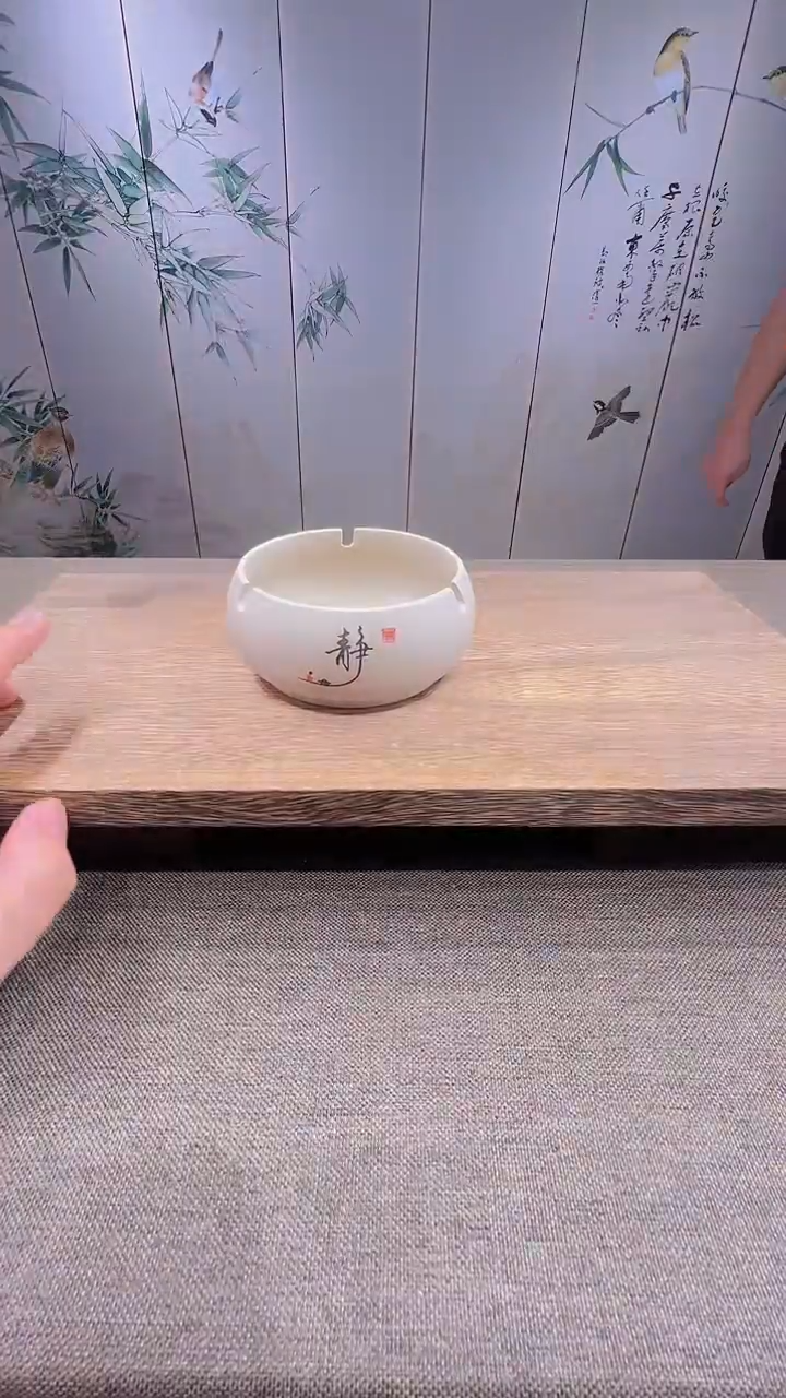 @微光茶器粗瓷烟灰缸F246