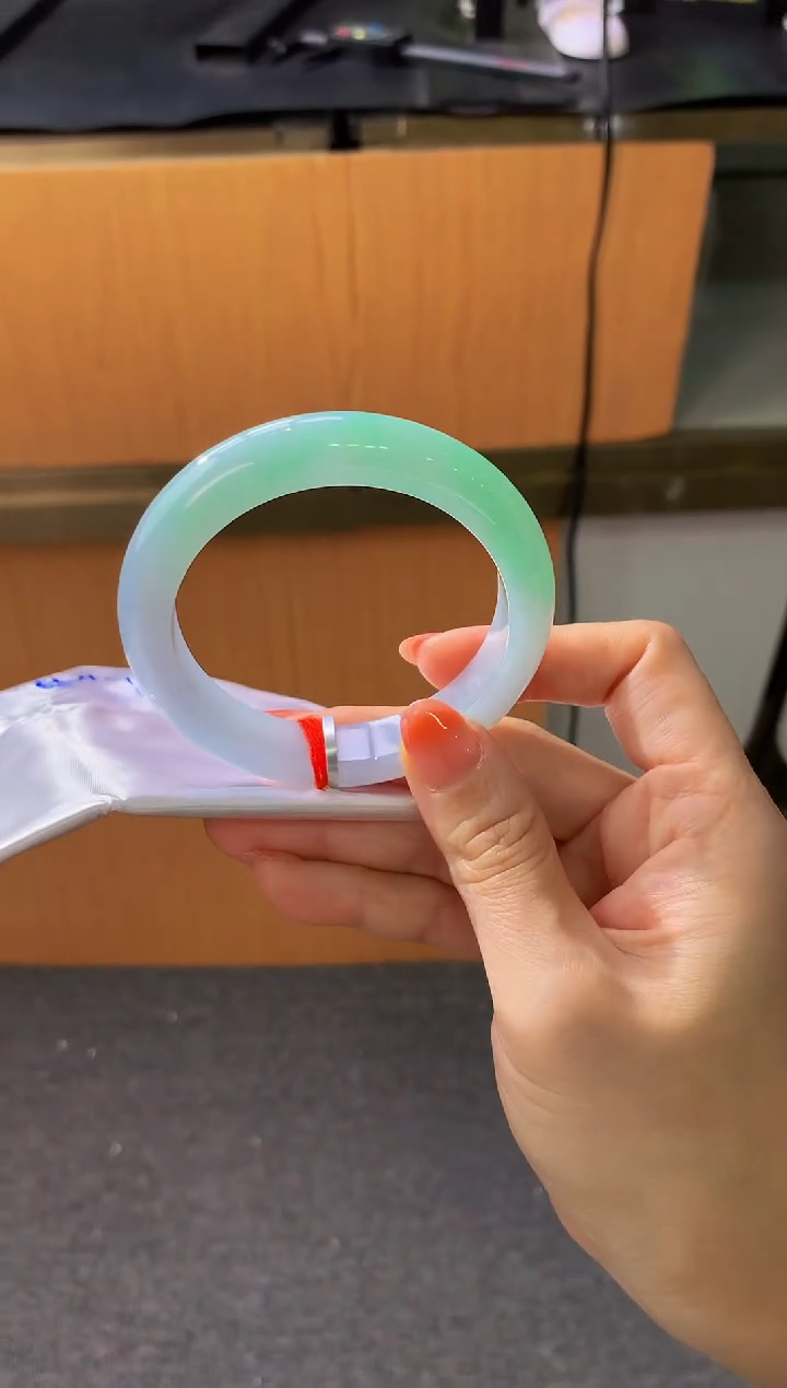 未镶嵌手镯翡翠- Y10圈口 55.4