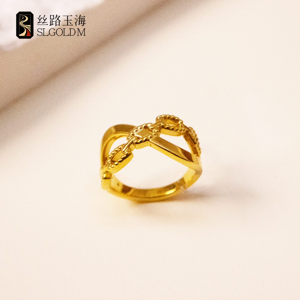 【ZT】相锁一生戒指足金999
