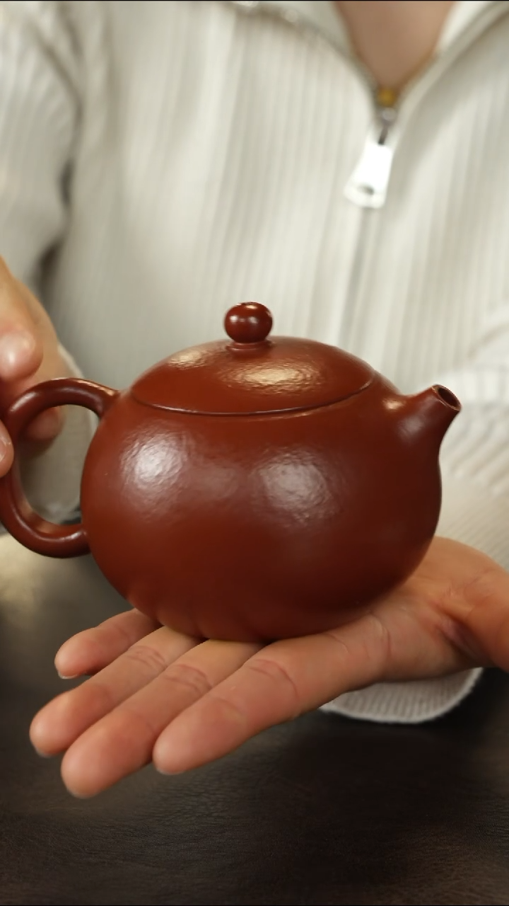 茶壶紫砂朱泥 西施壶 230cc