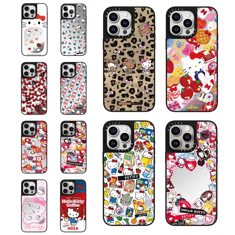 【KT凯蒂猫】iPhone17Promax手机壳苹果16Pro卡通壳15镜面14潮牌