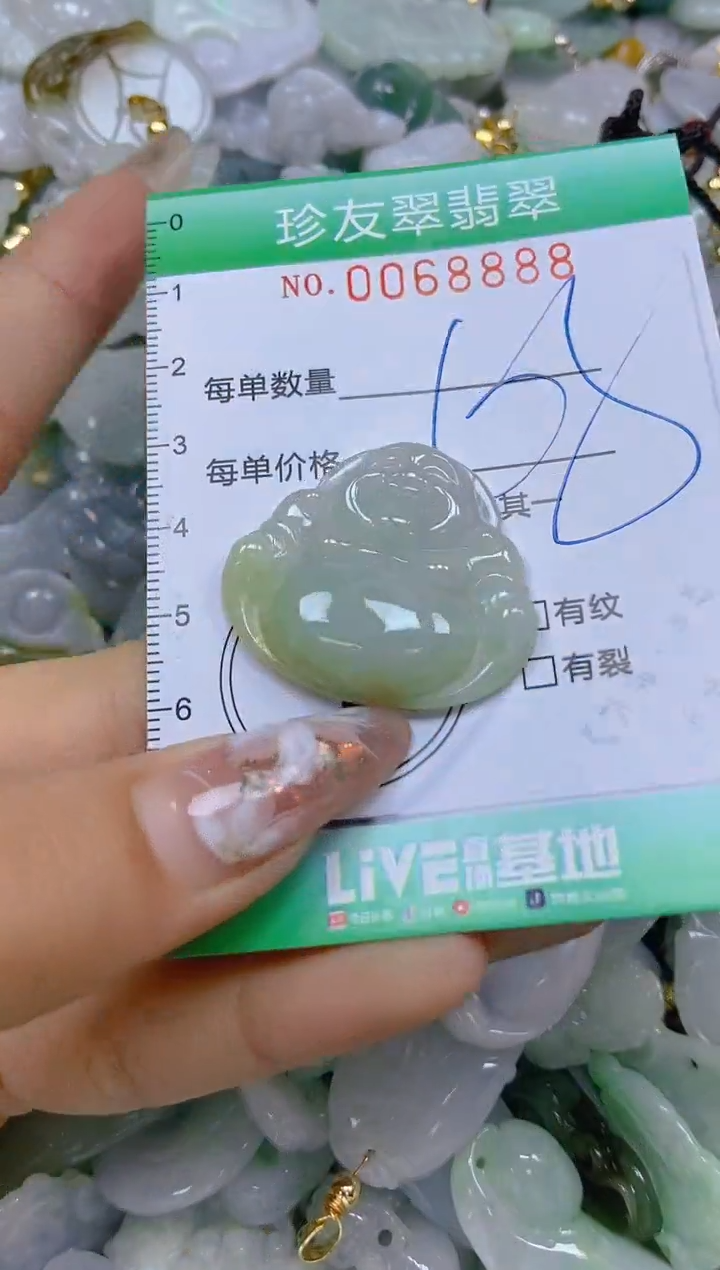 【闪购商品】翡翠颈饰未镶嵌闪购商品0068888