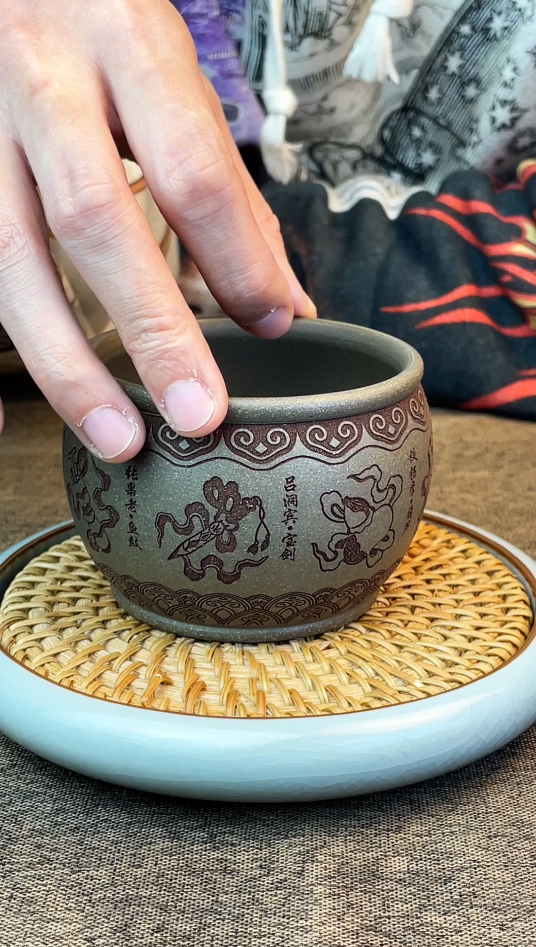 八仙过海 蟹壳青主人杯