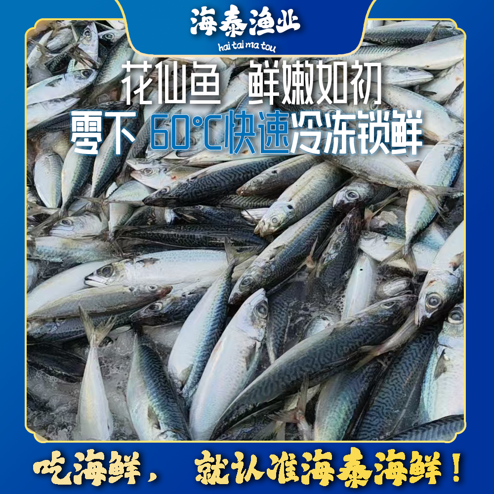【花仙鱼】海泰码头 自家渔船 深海捕捞 鲜活速冻 锁鲜冷链到家