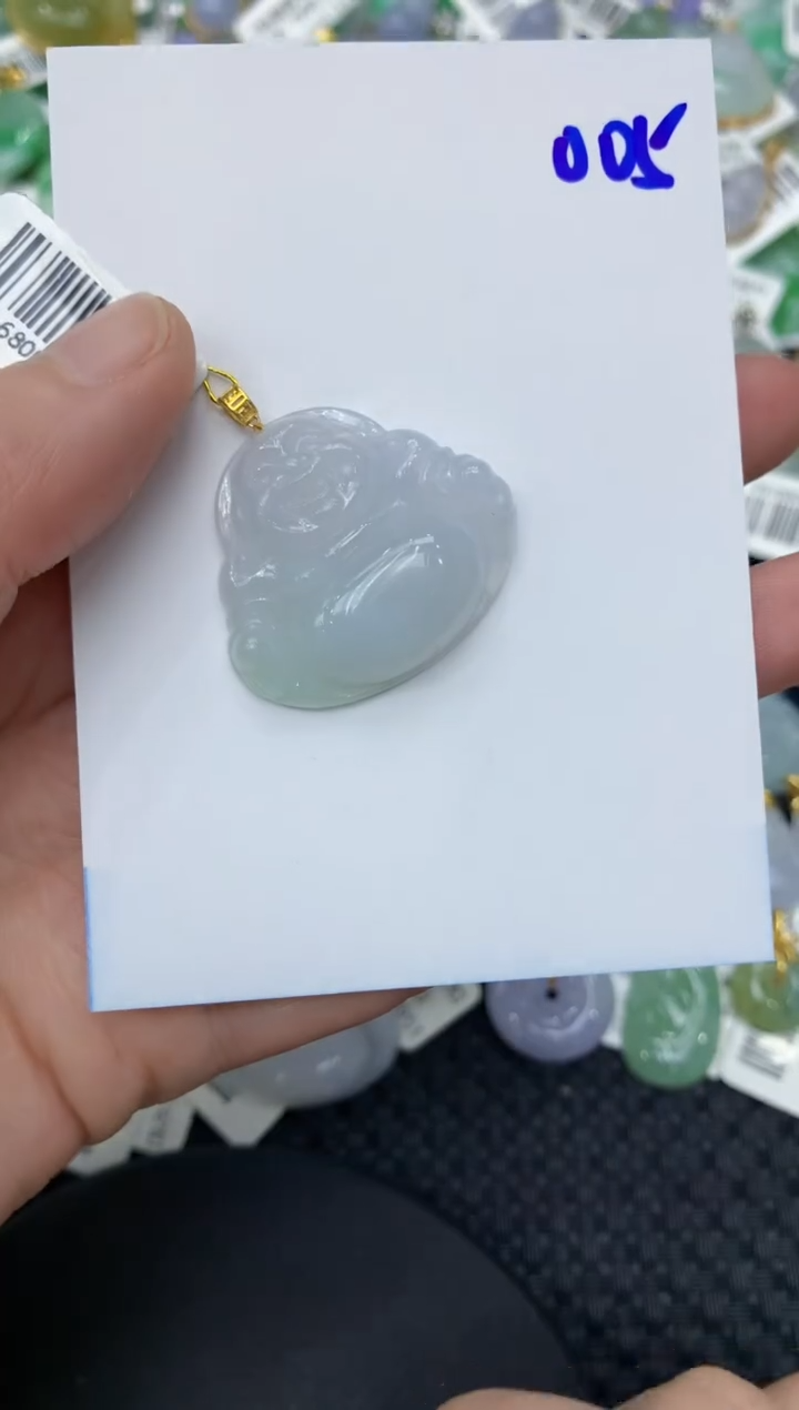 【闪购商品】翡翠颈饰18K金镶嵌11111111111
