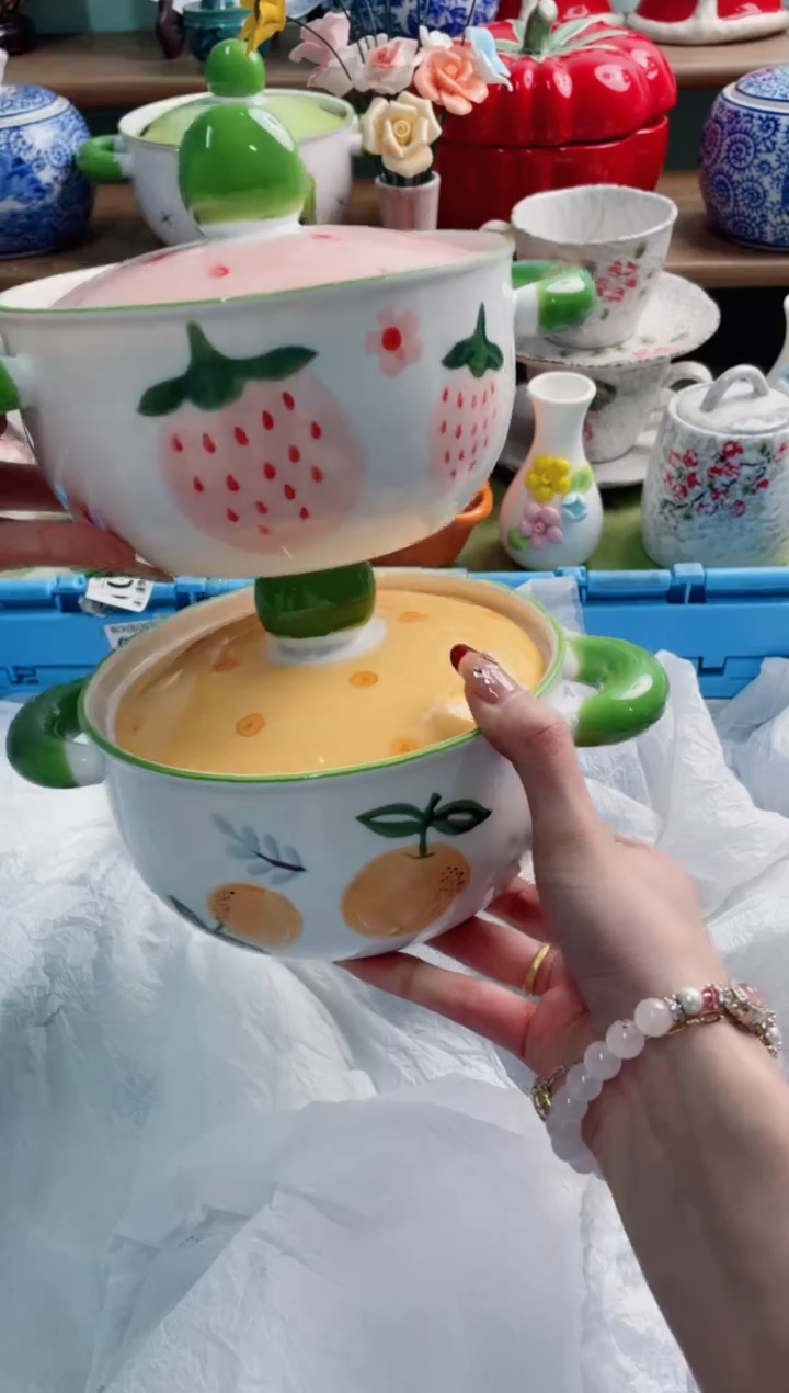 陶瓷用****6X草莓橘子**********