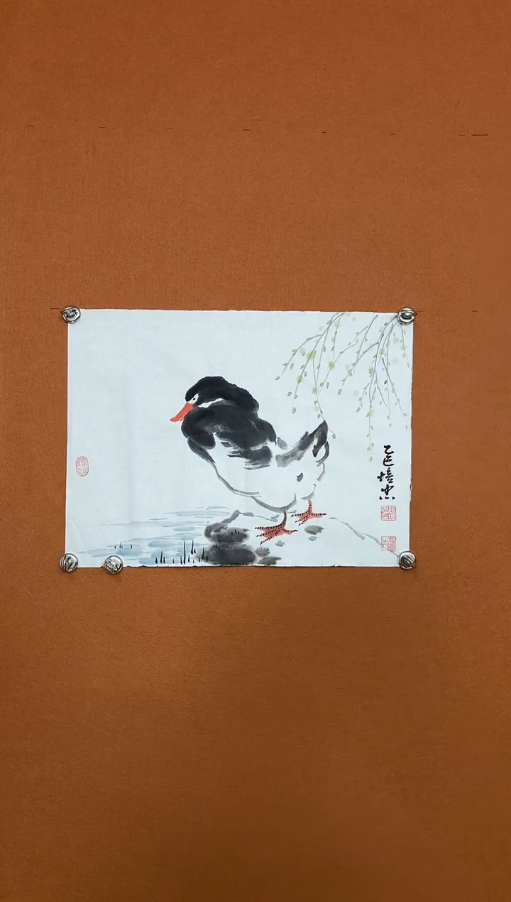 【闪购商品】国画ZPZ 国画花鸟 1.5平尺 宣纸