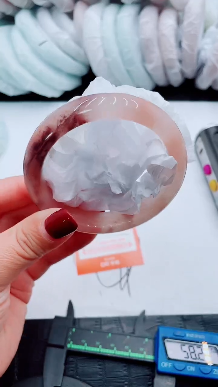 【闪购商品】石英质玉手镯合金T144-58-59