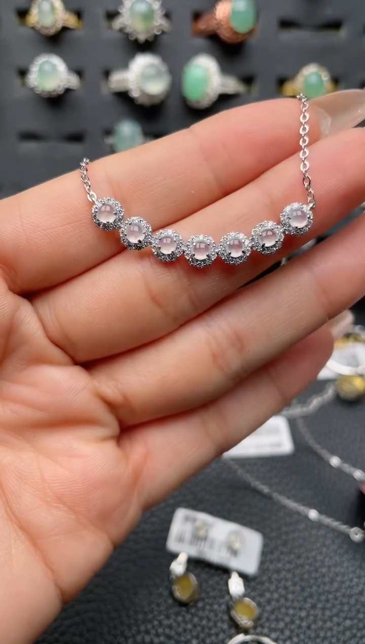 【闪购商品】翡翠戒指银S925镶嵌1111111111  74