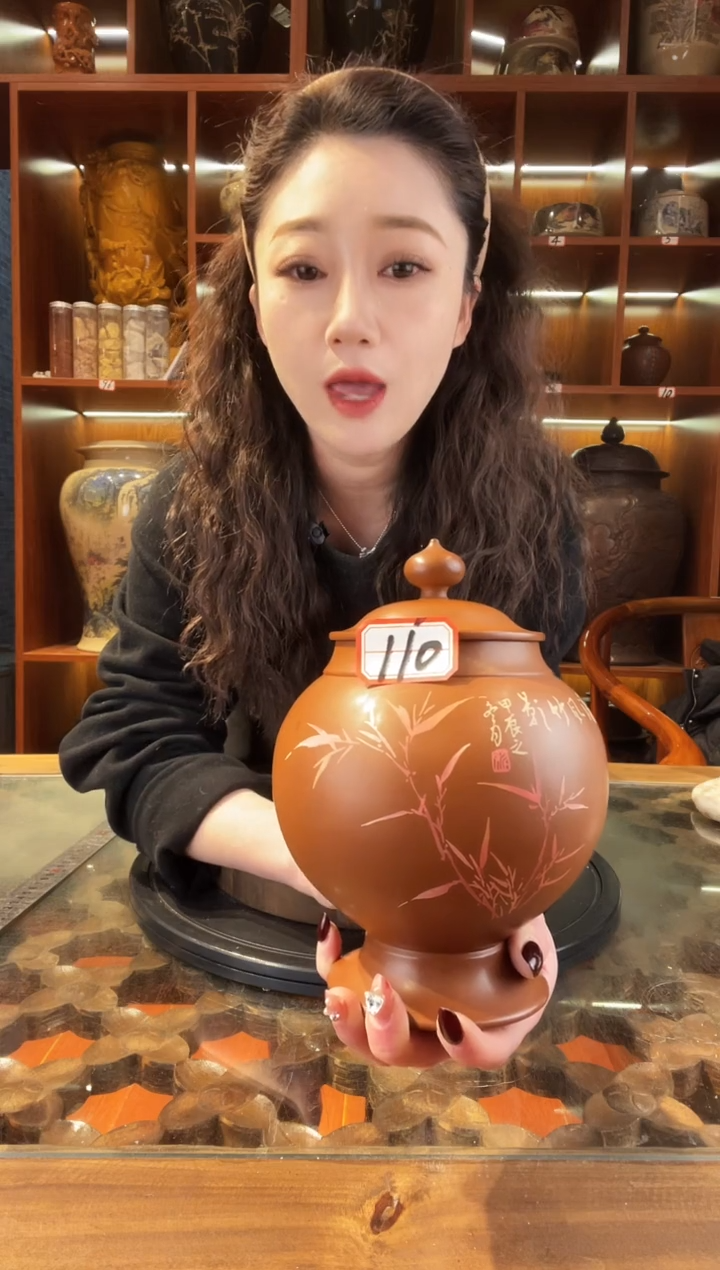 【闪购商品】缸云南建水紫陶复烧小茶罐@110
